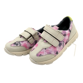 Freizeitschuhe aus Leder mit Klettverschluss Mazurek AirWalk Sport lila 2