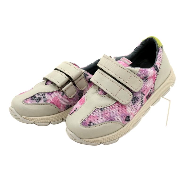 Freizeitschuhe aus Leder mit Klettverschluss Mazurek AirWalk Sport lila 2