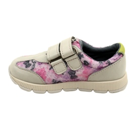 Freizeitschuhe aus Leder mit Klettverschluss Mazurek AirWalk Sport lila 1