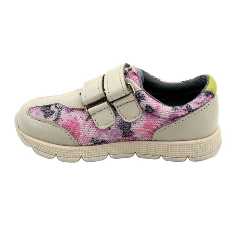 Freizeitschuhe aus Leder mit Klettverschluss Mazurek AirWalk Sport lila 1