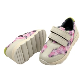 Freizeitschuhe aus Leder mit Klettverschluss Mazurek AirWalk Sport lila 4