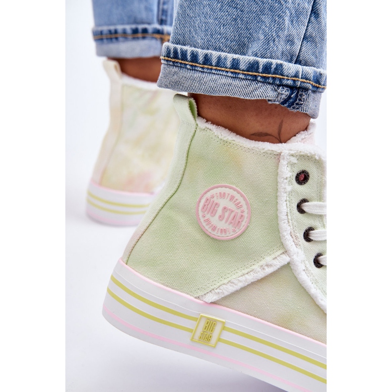 Damen High Sneakers Big Star LL274177 Mehrfarbig 2