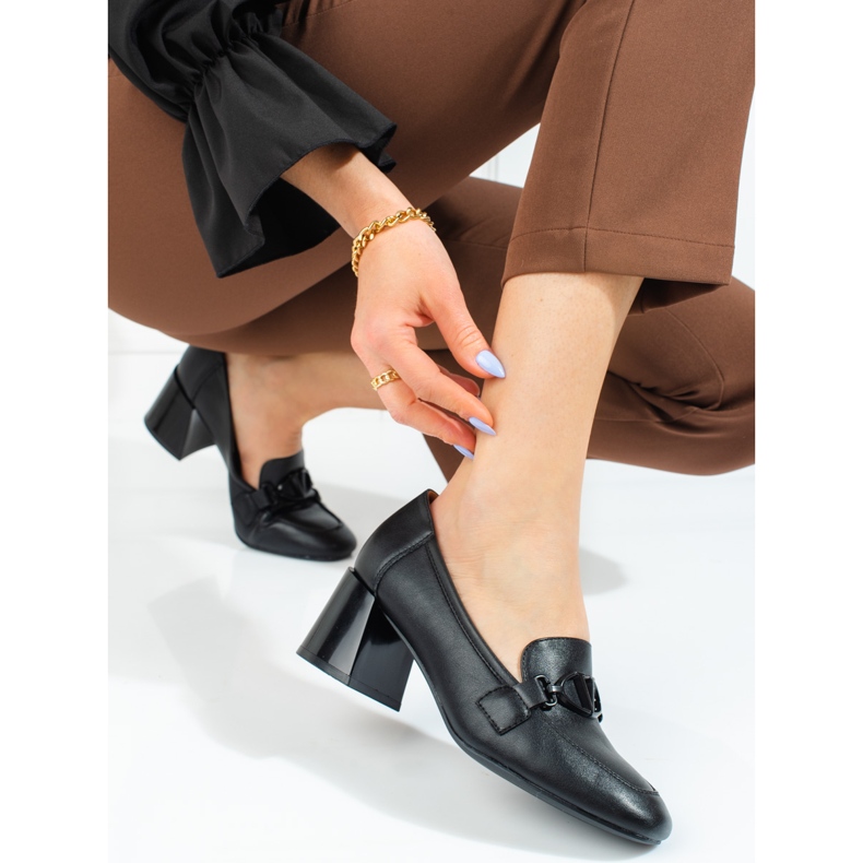 Damen Vinceza Pumps mit schwarzem Absatz 2