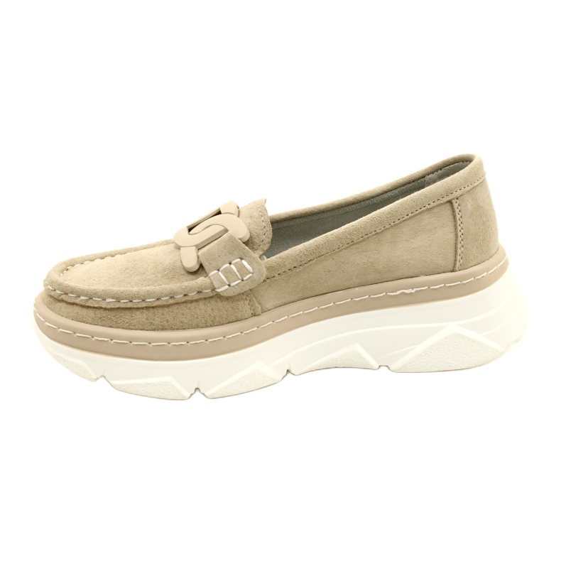 Ledermokassins Filippo DP4552/23 beige 2