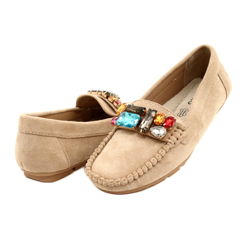 Evento Frauen-Öko-Teil-Ladung mit beige Steinen 3