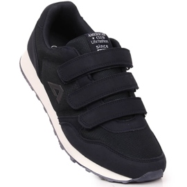 American Club-Schuhe blau 1