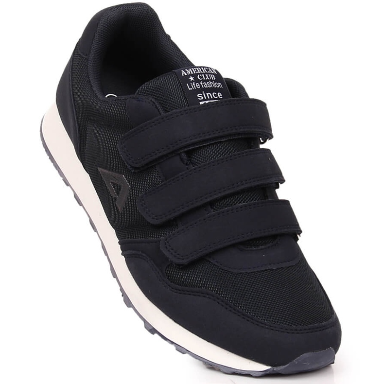 American Club-Schuhe blau 1