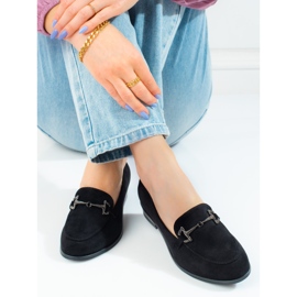 Damen Lords Vinceza aus schwarzem Wildleder 1