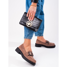 W. Potocki Damen Wildlederloafer Potocki beige 1