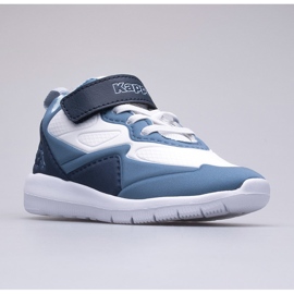 Kinderschuhe KAPPA Durban Pr K 260894PRK-1064 weiß blau 1