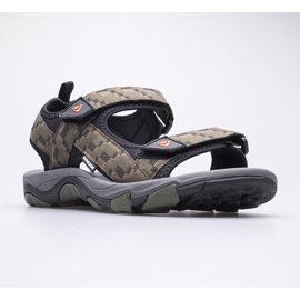 Trekkingsandalen für Herren BERGSON Benue Hiking BRG00127 oliv grün 1