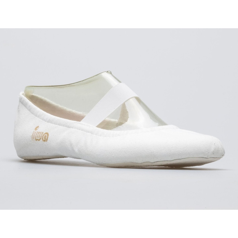 IWA 300 weiße Gymnastik-Ballettschuhe 1