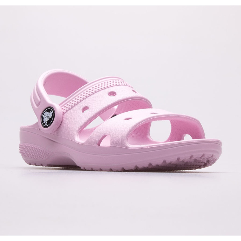 Crocs Classic Kids Sandale T 207537-6GD rosa 1