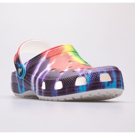 Clogs Crocs Tie Dye Graphic Kinder 206995-90H mehrfarbig 1