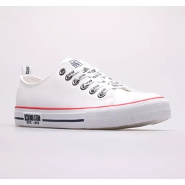 Damen Big Star KK274095 Turnschuhe weiß 1