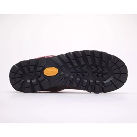 BERGSON Kadam Low Stx Trekkingschuhe für Herren schwarz rot 1