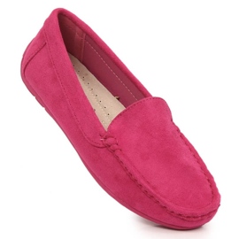 Vinceza Schuhe Wildleder Loafer W EVE259G rosa 1