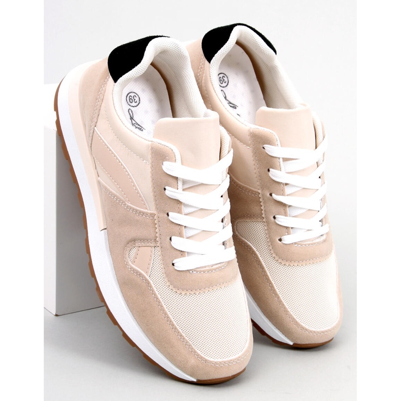 BM Hansell Beige Damen Turnschuhe 2