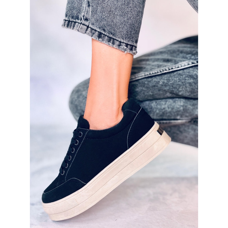 BM Plateau-Sneakers Rhonda Black schwarz 2