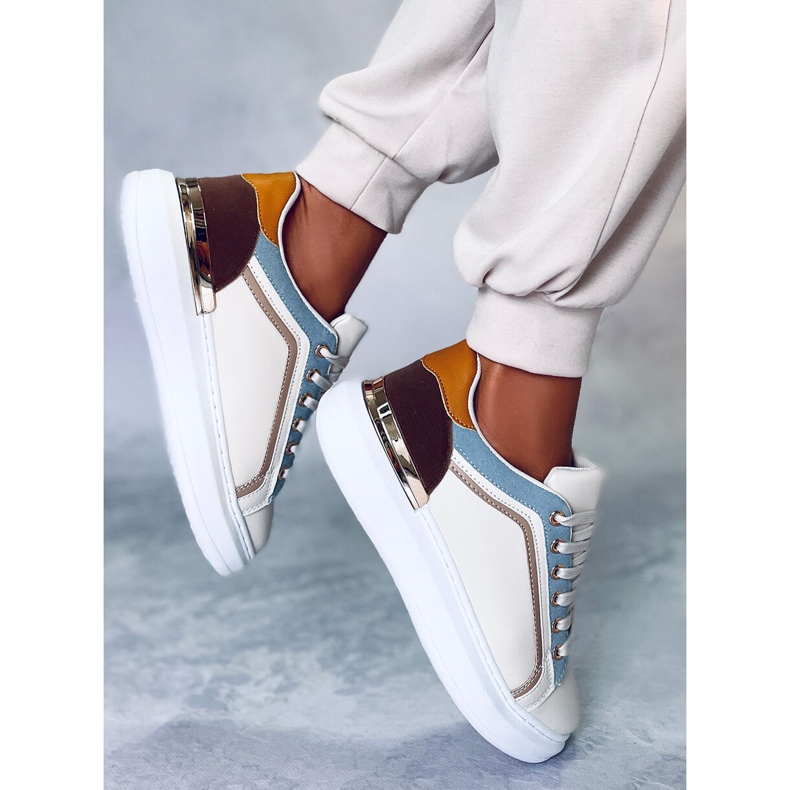 Brengle Beige Damenturnschuhe 1