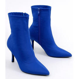 BM Stiefeletten mit flexiblem Absatz von Mallory Blue blau 1