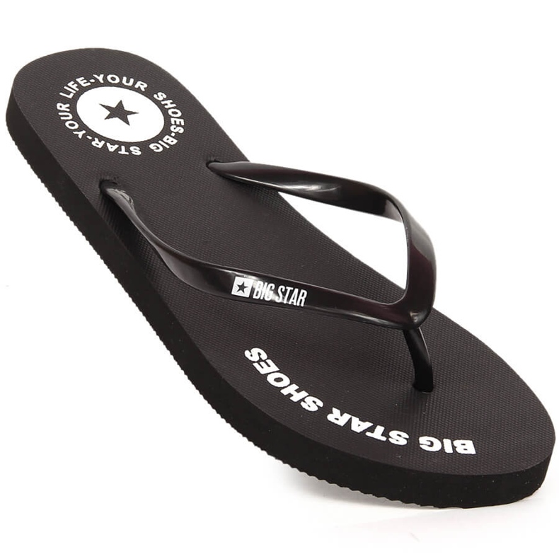 Schwarze Flip-Flops Big Star LL274800 1