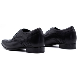 Olivier Schuhe für Herren zur Erhöhung der Sichtbarkeit 617P schwarz 4