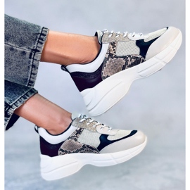 BM Maud Beige Turnschuhe für Damen 1