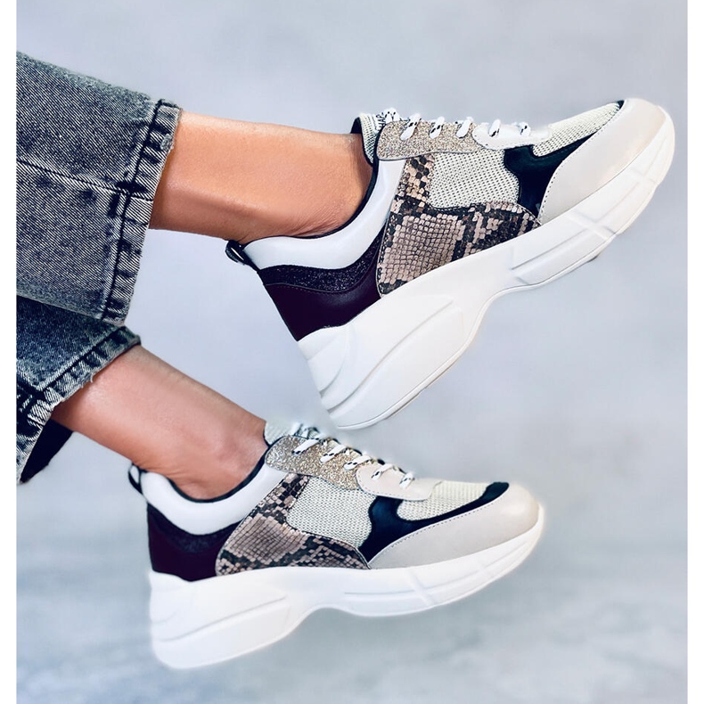 BM Maud Beige Turnschuhe für Damen 1