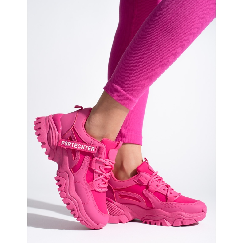 Seastar Pinkfarbene Shelovet-Sneakers für Damen mit dicker Sohle rosa 1