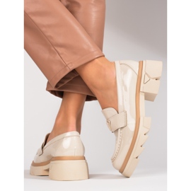 Seastar Damen-Slipper aus Lackleder Shelovet beige 2