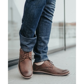 Olivier Leder Herrenschuhe 242 braun 5