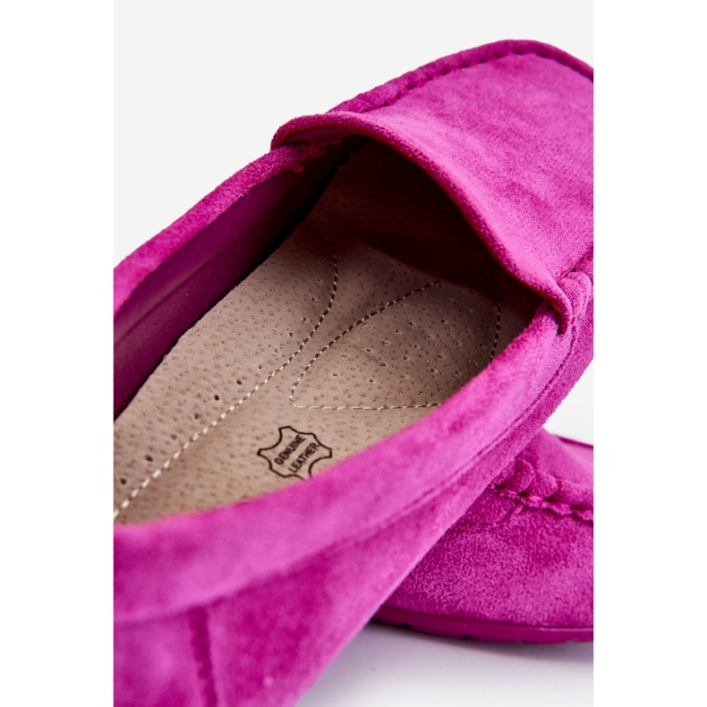 PE1 Wildleder-Loafer für Damen Lila Morreno rosa 1
