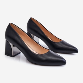 PS1 Elegante Pumps mit Absatz Schwarz Emma 1