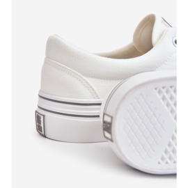 Damen Big Star Plateau Sneakers LL274228 Weiß 1