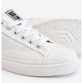 Klassische Low Sneakers Big Star LL274091 Weiß 2