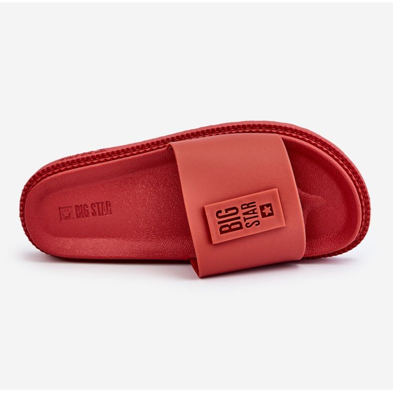 Damen Big Star Hausschuhe LL274430 Rot 1