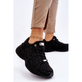 Damen-Plateau-Turnschuhe GOE JJ2N4058 Schwarz 13