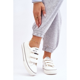 Klassischer Textil-Sneaker mit Klettverschluss Big Star LL274A203 Weiß 1