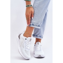 Leichte Damen Sportschuhe Memory Foam System Big Star LL274297 Weiß 2