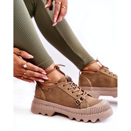 Wildleder Sportschuhe Big Star KK274511 Beige 3