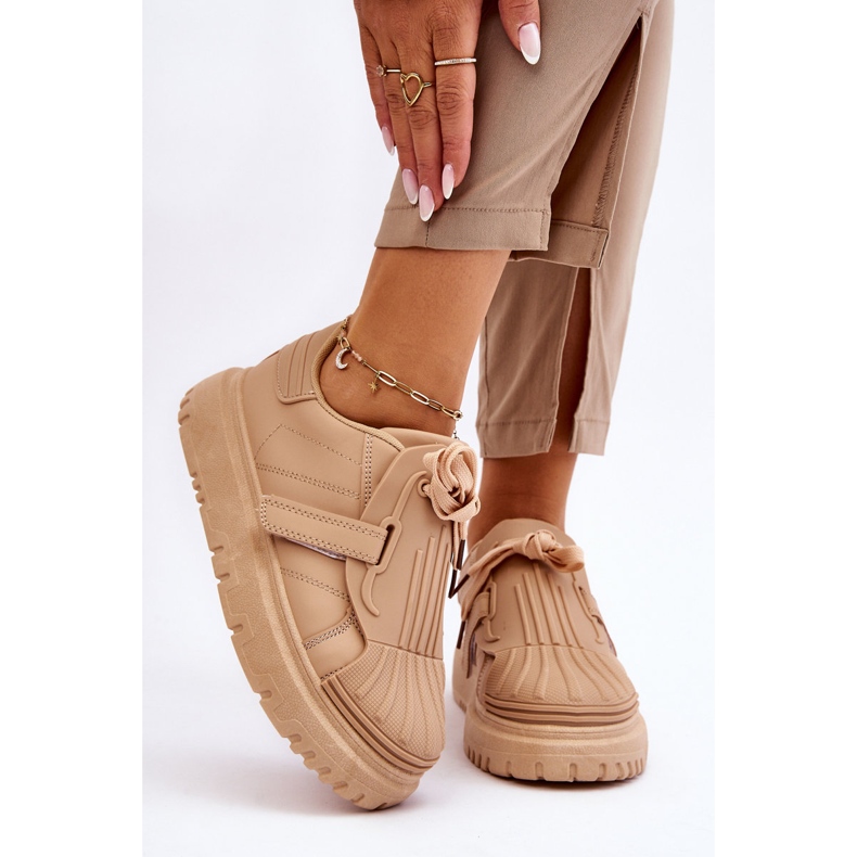 PG1 Modische Sportschuhe für Damen Beige Genesis 1