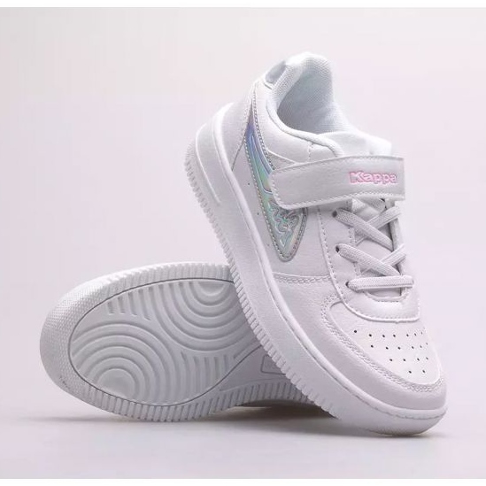 Kappa Bash Gc K Jr 260852GCK-1017 Kinderschuhe weiß 1