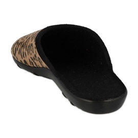 Befado farbige Damenschuhe 235D181 braun schwarz 2