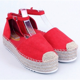 Espadrilles, Sandalen rot 2138 Rot 1