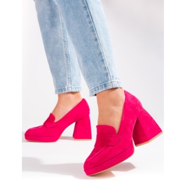 Vinceza Pinkfarbene Pumps mit hohem Absatz von Vincez rosa 1