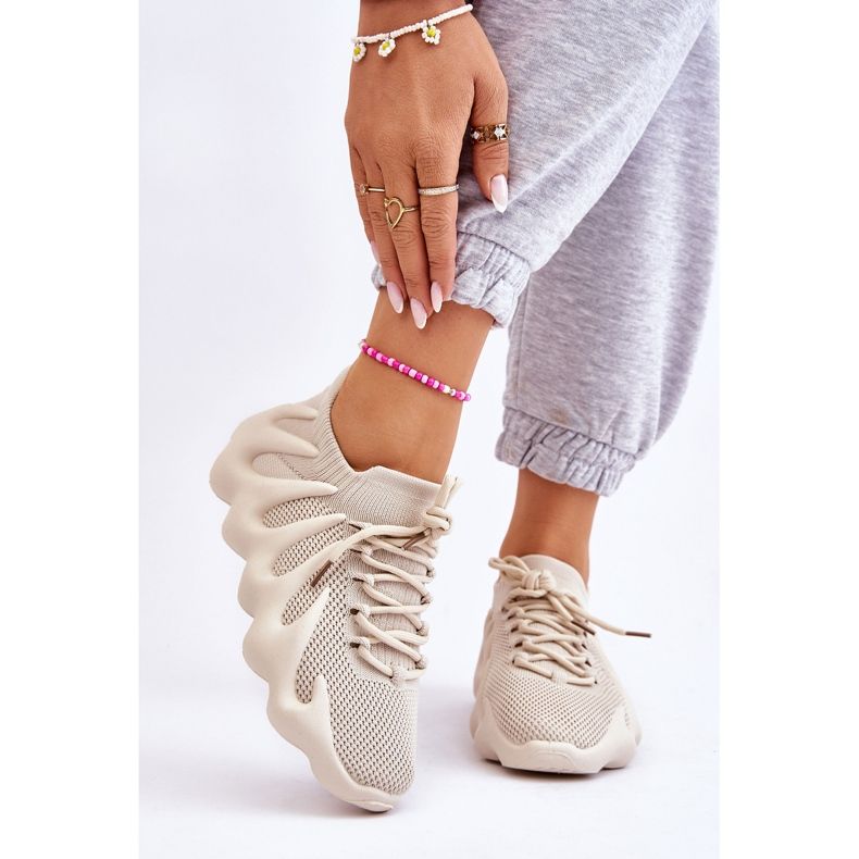 PG1 Slip-On-Sneaker für Damen Beige Myles 1