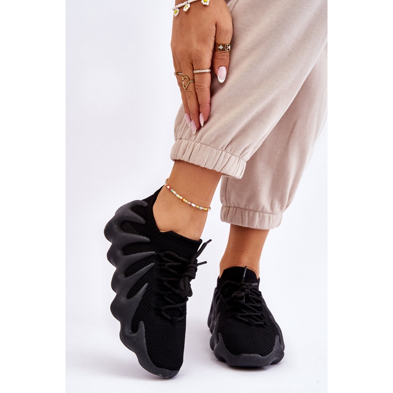 PG1 Damen-Sneaker zum Hineinschlüpfen Schwarz Myles 1