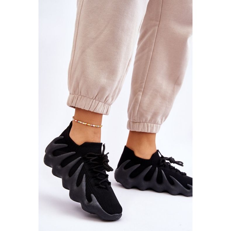 PG1 Damen-Sneaker zum Hineinschlüpfen Schwarz Myles 2