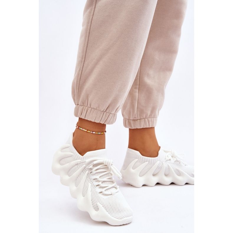 PG1 Damen-Sneaker zum Hineinschlüpfen Weiß Myles 2